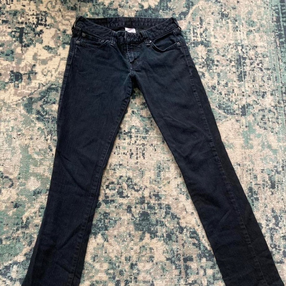 Black Lucky Brand Straight Jean